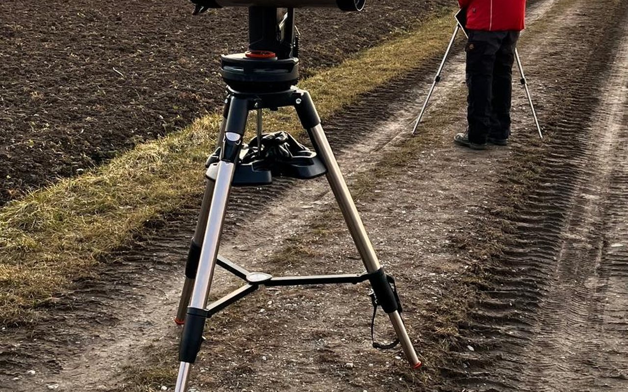 Astronomische Beobachtung mit Teleskopen